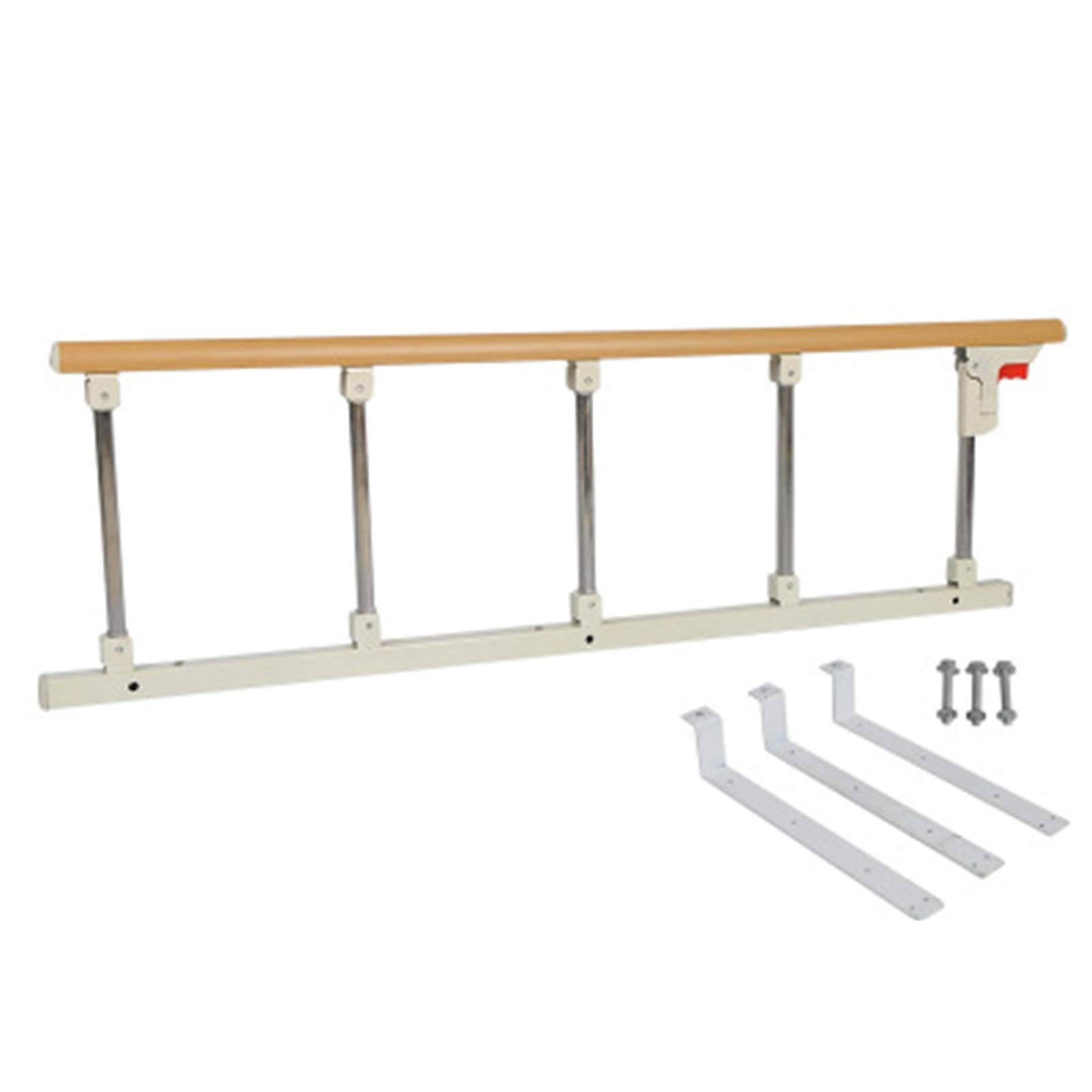 Garde latérale pour barrières de lit pour Personnes âgées Pare-Chocs Barrière de lit Portable et Pliable Poignée d'assistance pour Adultes Garde-Corps de lit pour handicapés Garde-