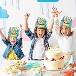JTIEO 35Pack Birthday Party Crowns for Kids - Paper School Classroom Hats and VBS Supplies - Image 4