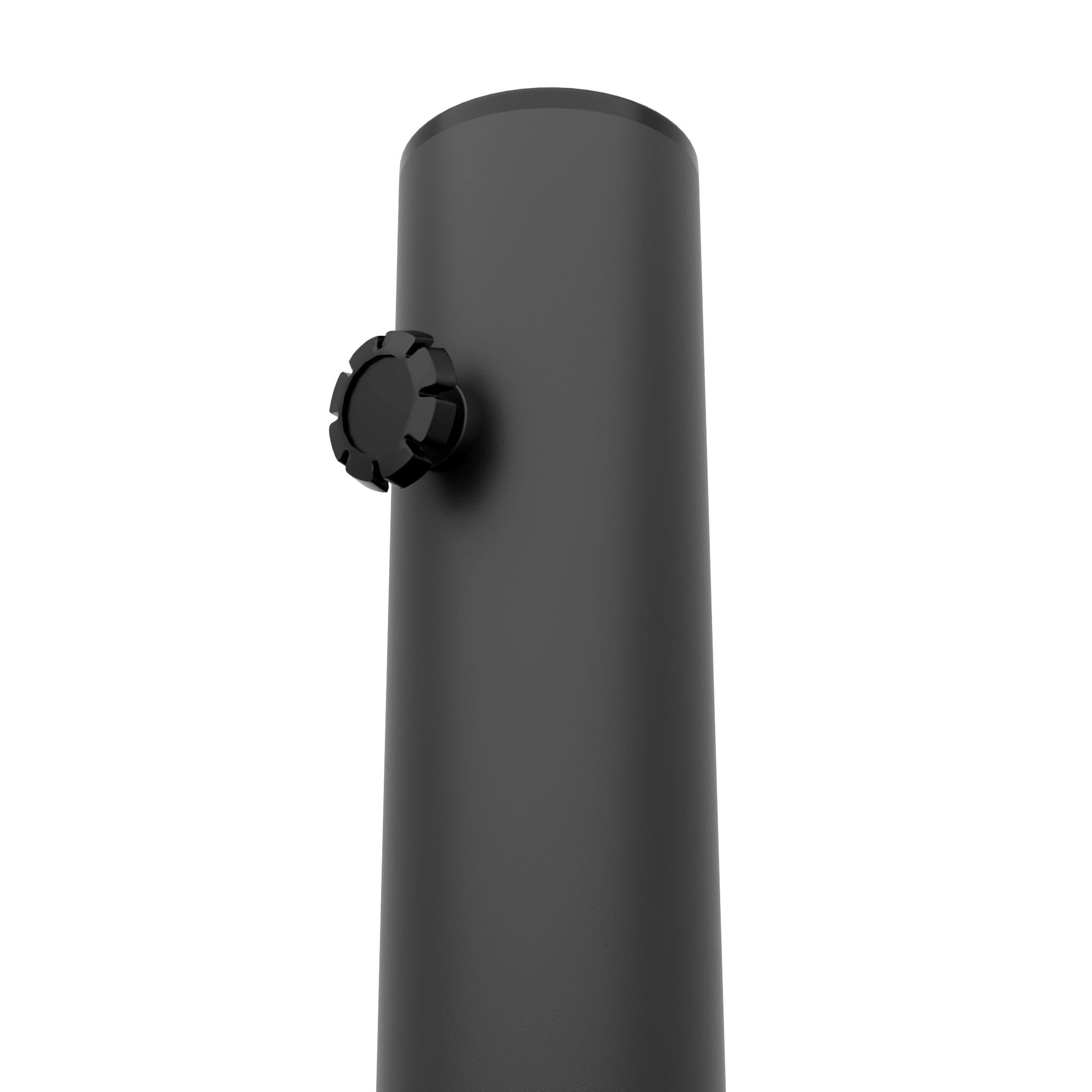 FRANKYSTAR Radika Base pour parasol de jardin rond Ø51 cm Support de 25 kg pour parasols en béton noir
