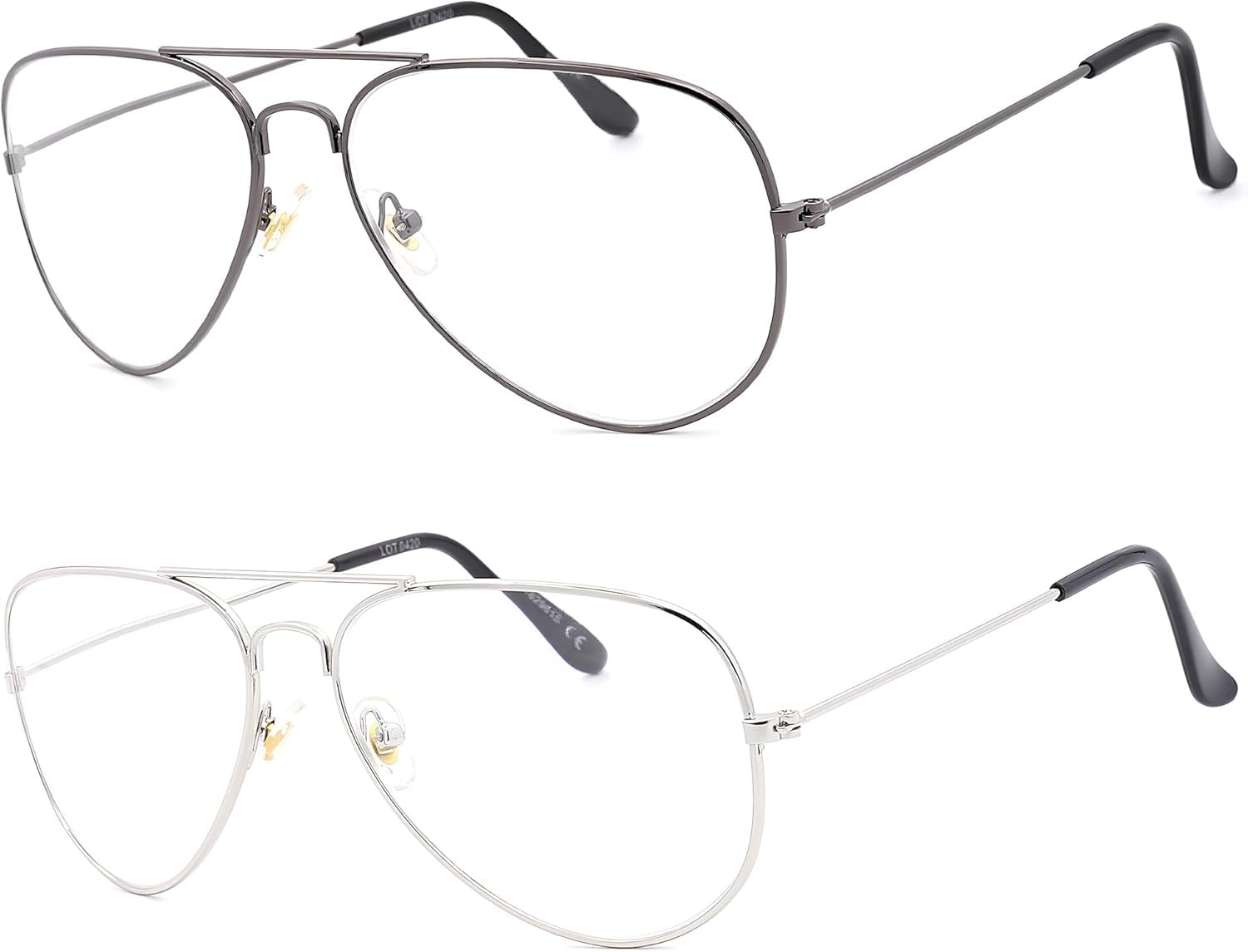 NEW VISION 2 sztuki okularów do czytania dla mężczyzn w stylu retro lotnika okulary UV400 okulary do czytania dla mężczyzn kobiet NV8132