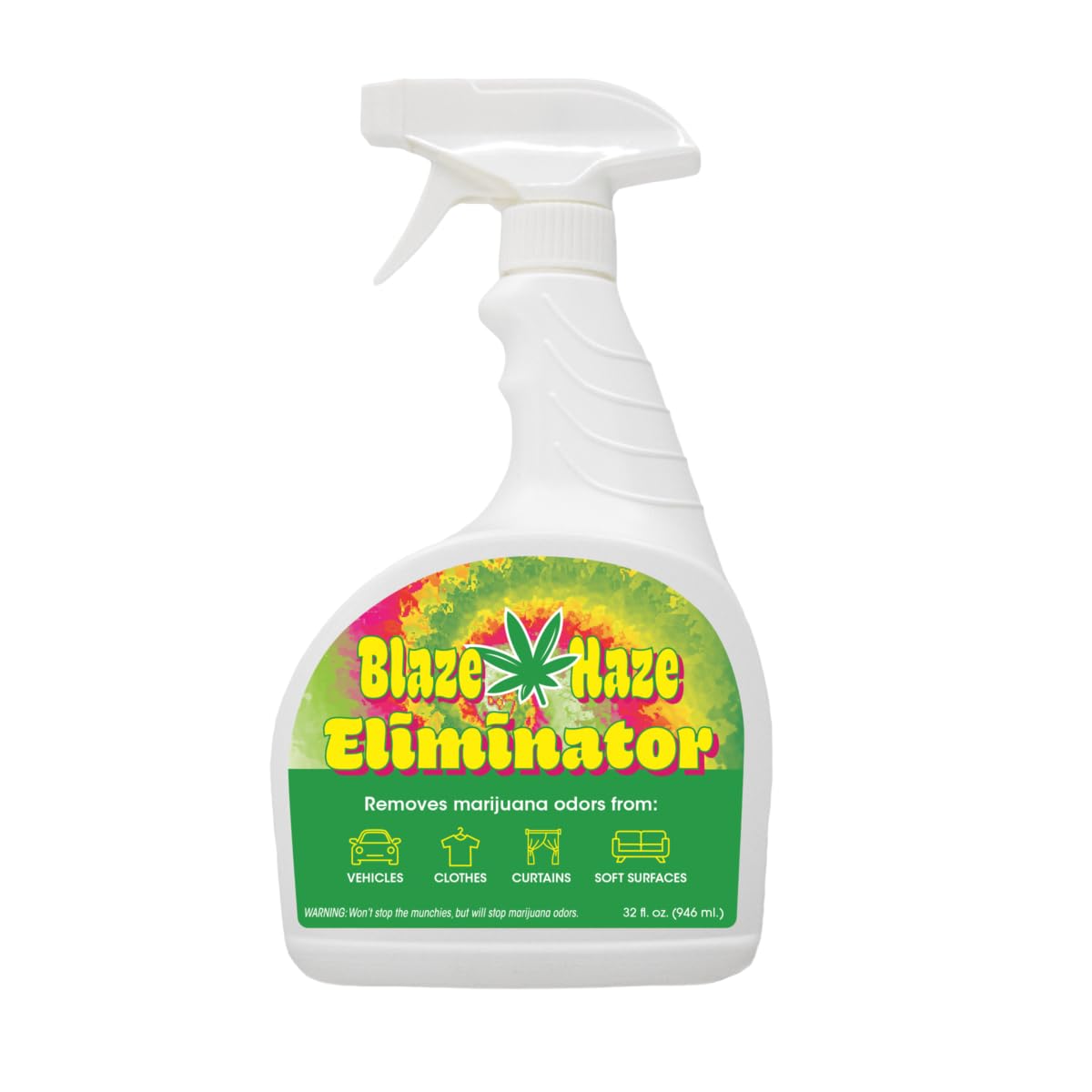Fresh Products Blaze Haze Eliminator, 32 Fl Oz (Pack of 1), Clear