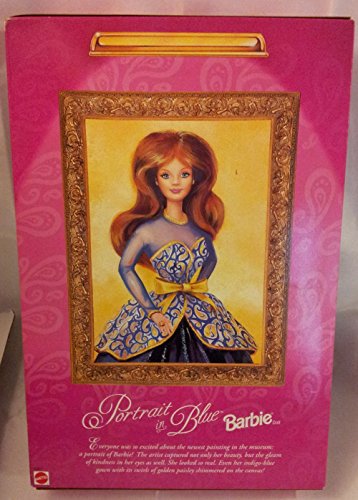 Muñeca Barbie Portrait in Blue miniatura 2