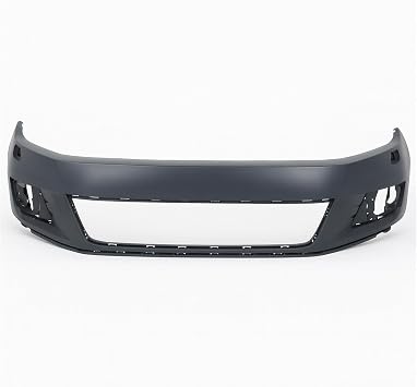 Compatible with Volkswagen Tiguan 20122016 Front Bumper Cover | Primed, Ready to Paint, OEM 5N0807217EPGRU, VW1000213