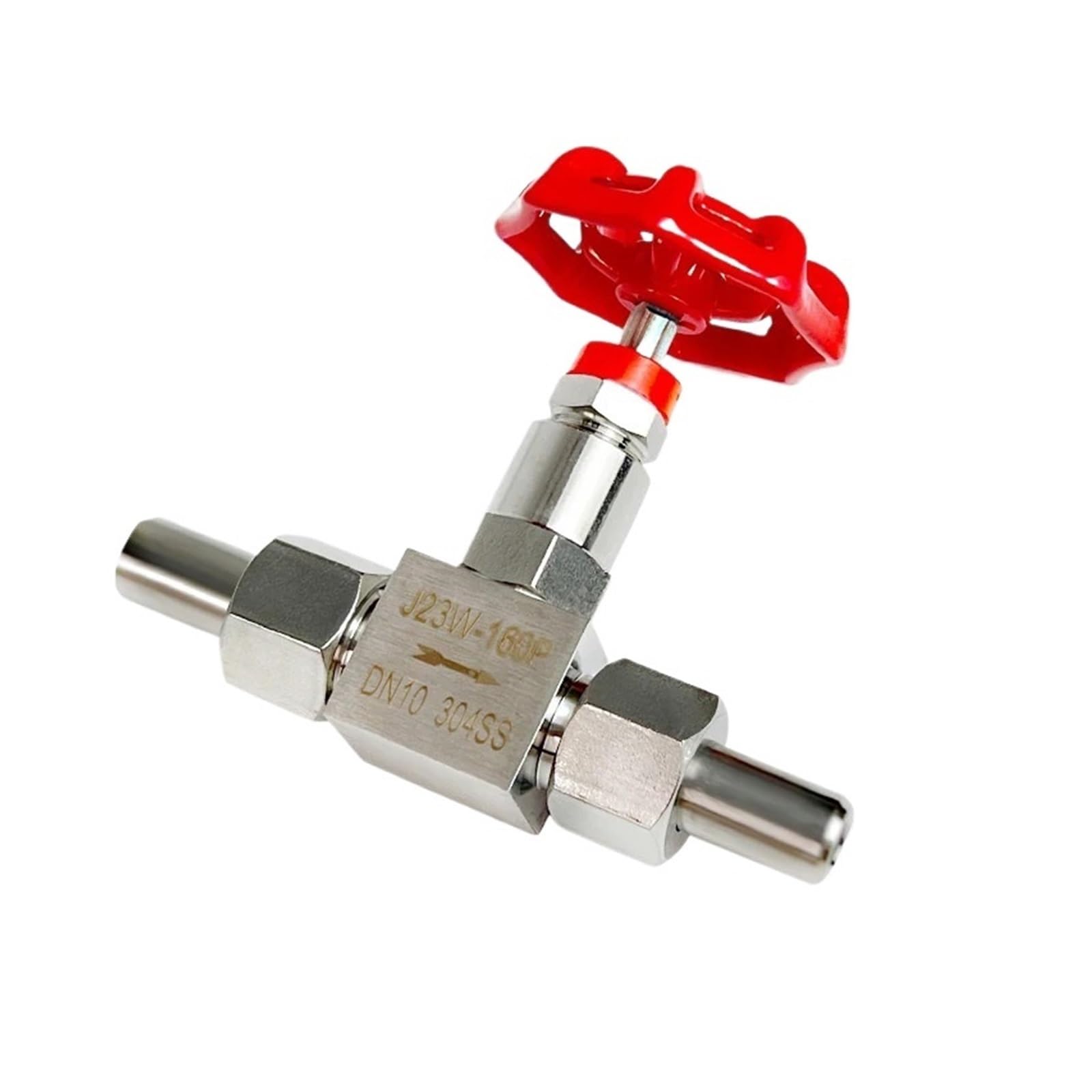 Absperrventil Edelstahl Hochdruck Globe Ventil J23W-160P 1/4 "3/8" 1/2 "Geschweißte Nadel Ventil(DN15)