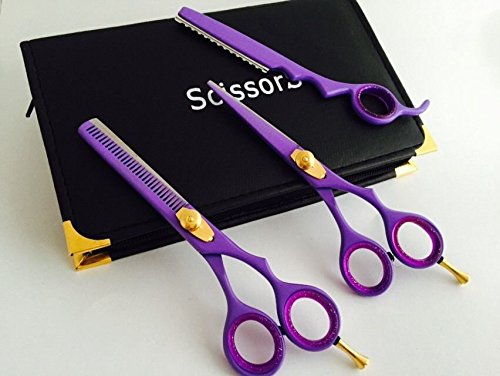 5.5"Professional Razor Edge Hair Cutting and Thinning Scissors Barber Shears Hairdressing Scissors Barber Shears Set