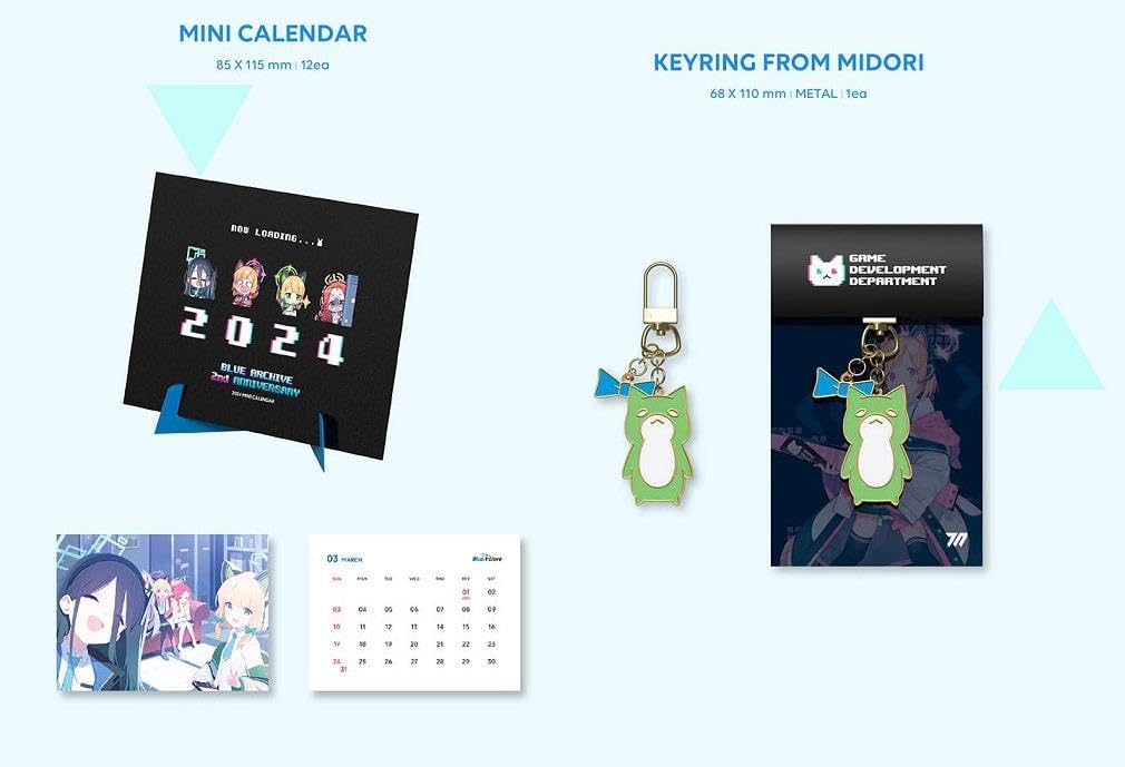 Amazon.co.jp: ブルアカ 海外限定 2周年記念 サントラ+グッズセット