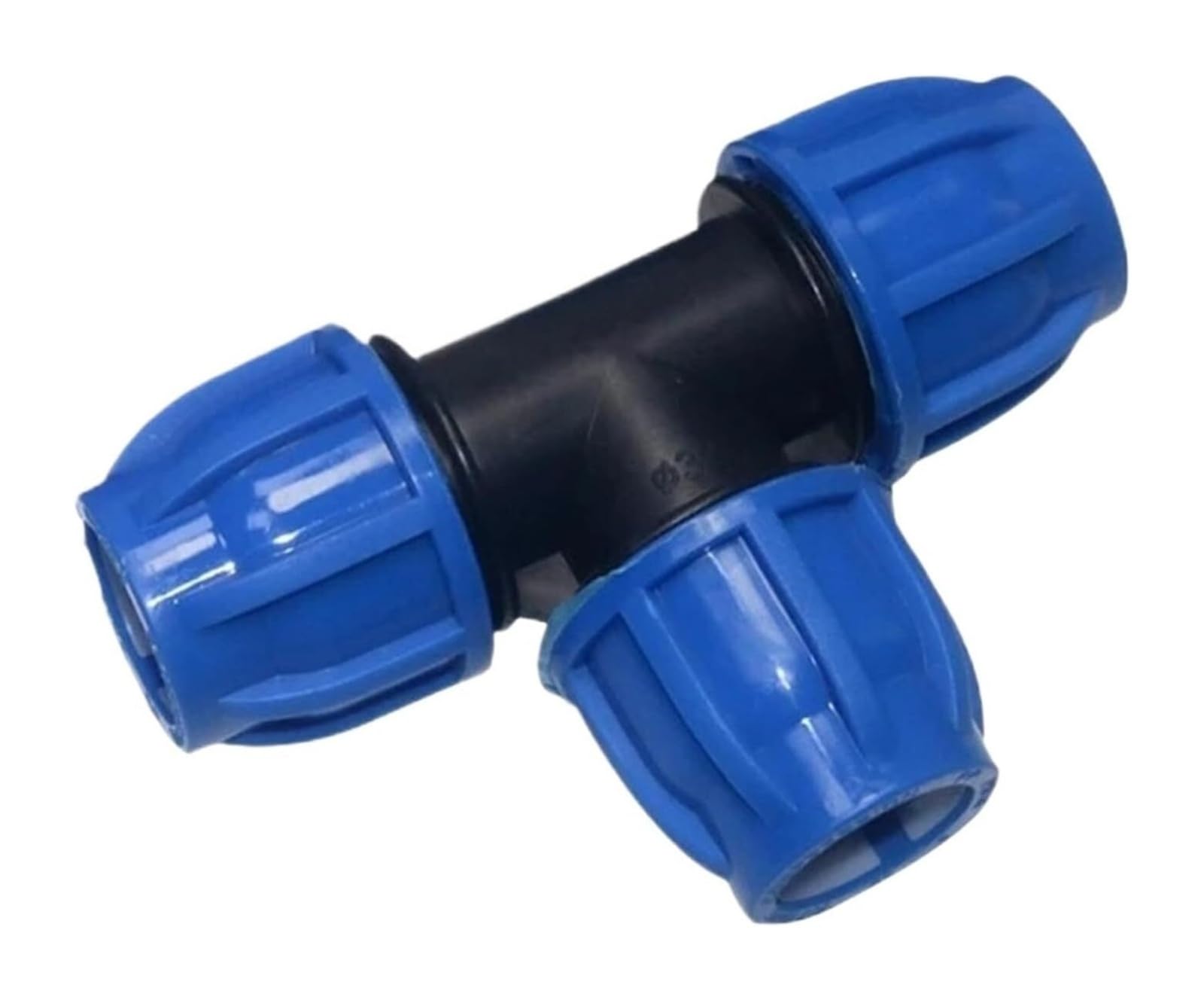 Two-Way Hose connectors PVC PE Pipe Water Splitter Quick Connector for 20/25/32mm Garden Irrigation(32mm Three-Way)