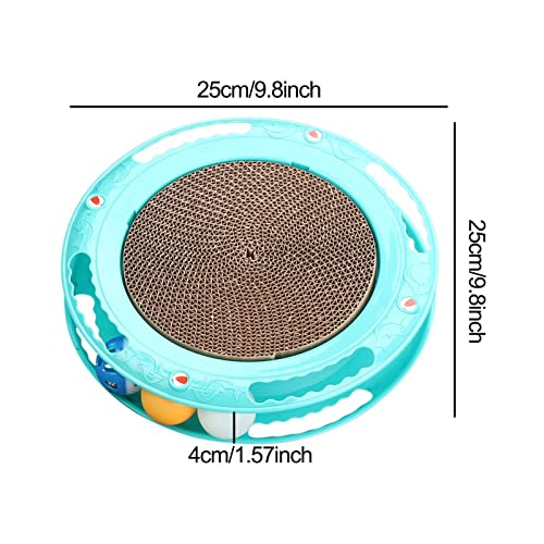 4 Pcs Brinquedo arranhador de gato | Brinquedo de placa de arranhar gato ABS resistente a arranhões