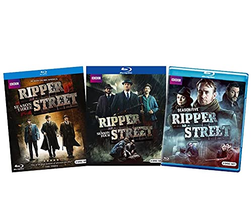 Ripper Street: The Final Three Seasons Blu-ray Collection: The Complete Third, Fourth and Fifth Seasons (Season 3 / Season 4 / Season 5) [BBC Video 8-Disc Bluray Set]