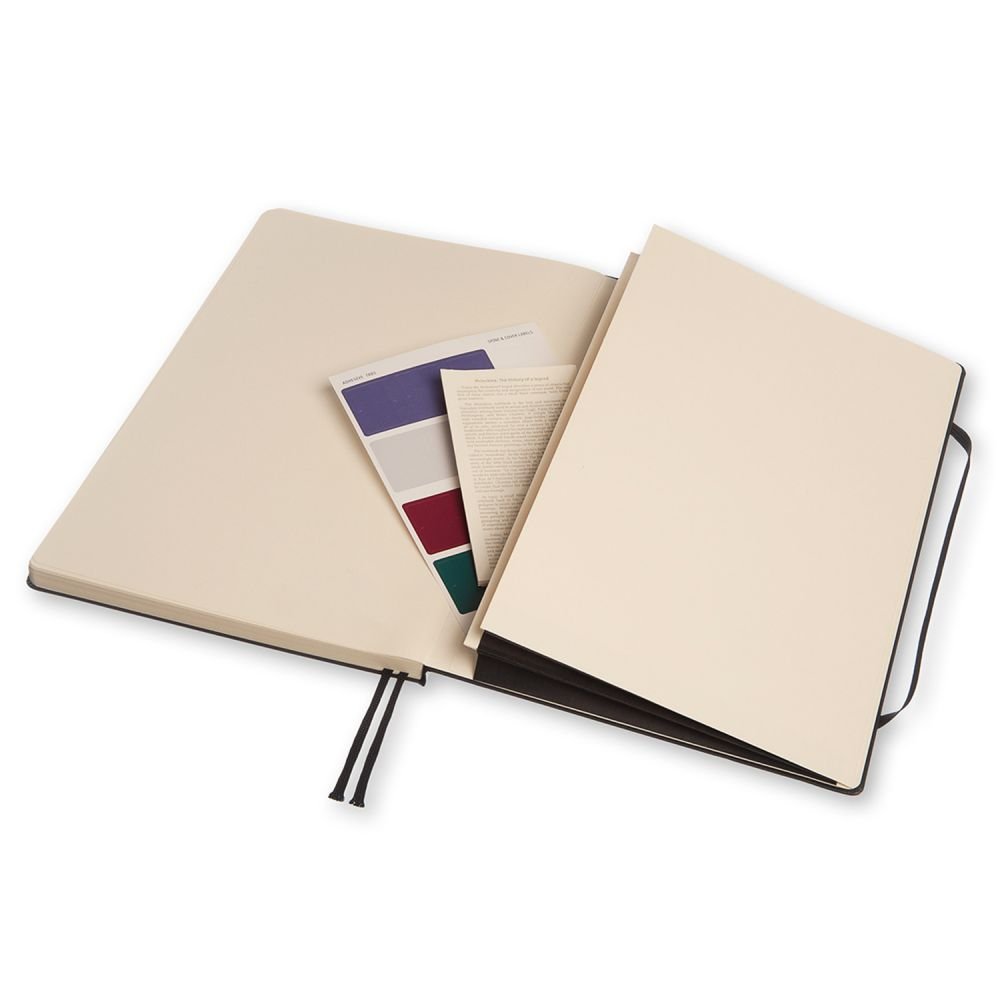 Moleskine Konzeptbuch A4, Blanko, Hard Cover, Schwarz