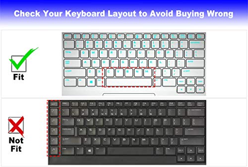 Keyboard Cover For Dell Alienware M15 R2 R3 R4 15.6 Gaming Laptop, New Dell G7 17-7700 Gaming Laptop Accessories Keyboard Cover (Not Fit M15 R5 R6)- Tpu #TOP1