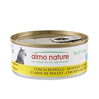 almo nature HFC Natural, Alimento Umido per Gatti - Coscia di Pollo