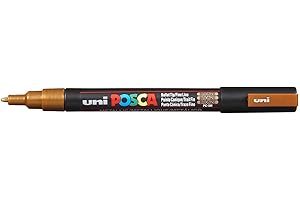 Uni-Ball POSCA Marker Pen PC-3M Bronze: Unleash Your Bronze Brilliance