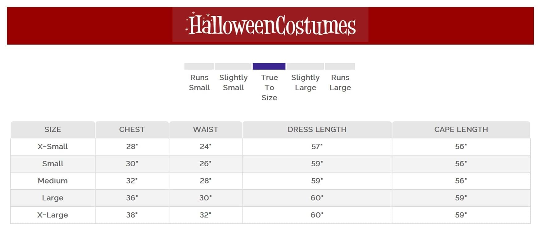CALIFORNIA COSTUMES Déguisement Petit Chaperon Rouge maléfique Halloween - Rouge - M (40/42)