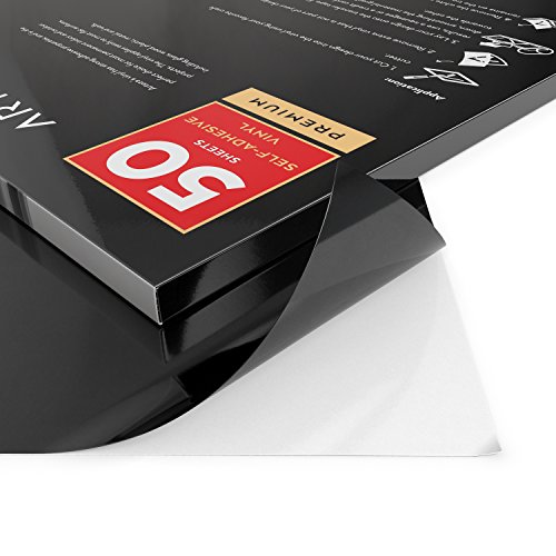 Arteza Self Adhesive Vinyl Sheets, 12