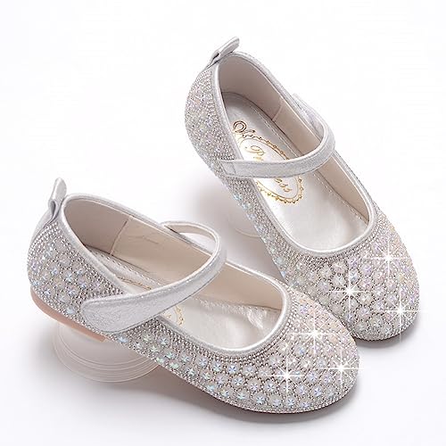 Toddler Little Girls Mary Jane Ballet Ballerina Flats Slip-on School Party Princess Dress Shoes3