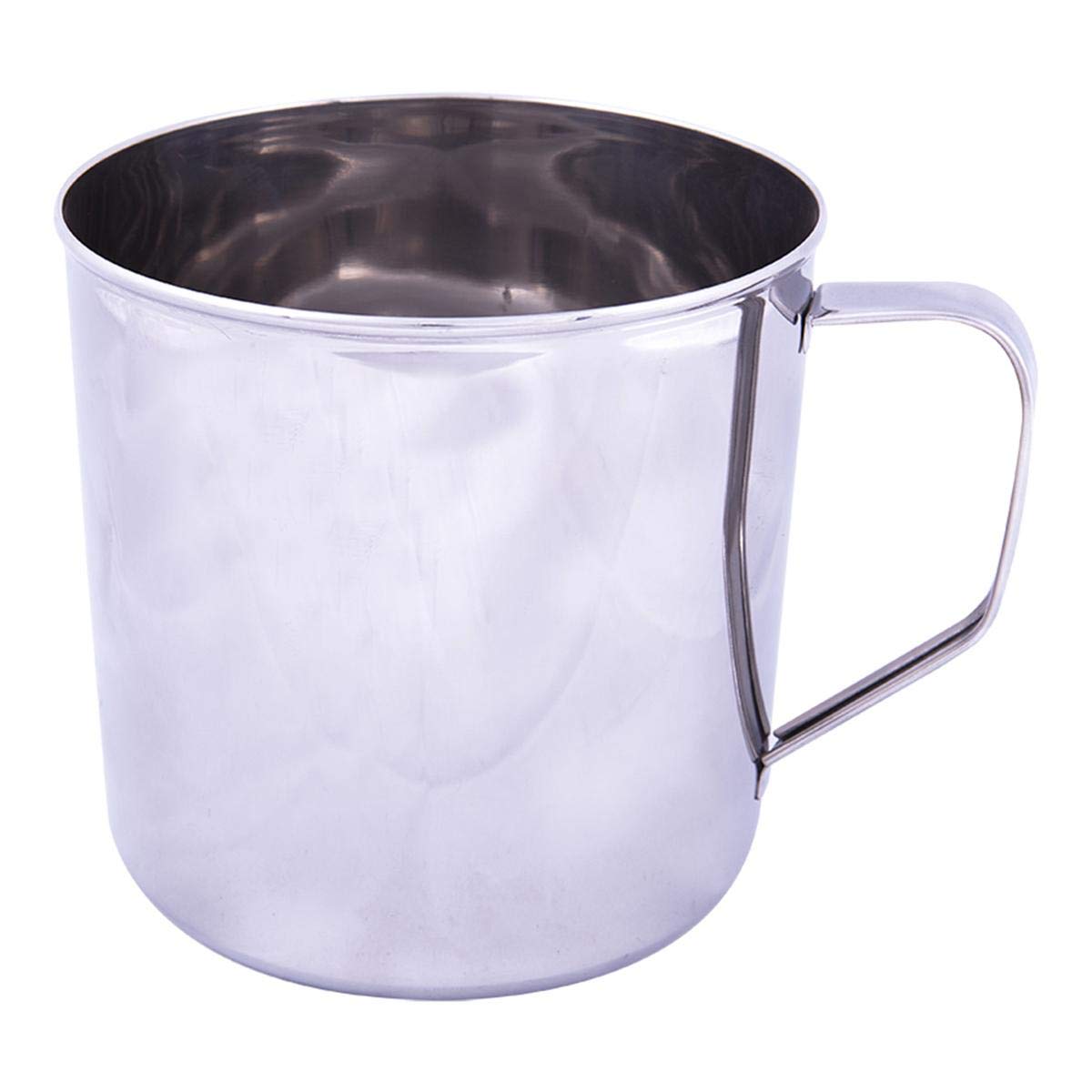 Raj Stainless Steel Mug with Handle, 11.5 cm, NM0011, Serving Mug , Water Mug , Tea & Coffee Serveware