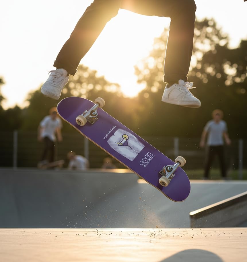 Deck Cocktail 8.25 - Lila - Sofa Skateboards