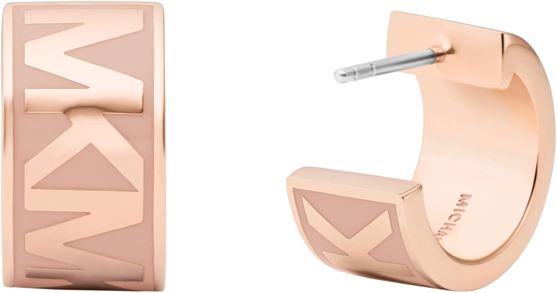 Amazon.co.jp: Michael Kors ゴールド調フープピアス レディース