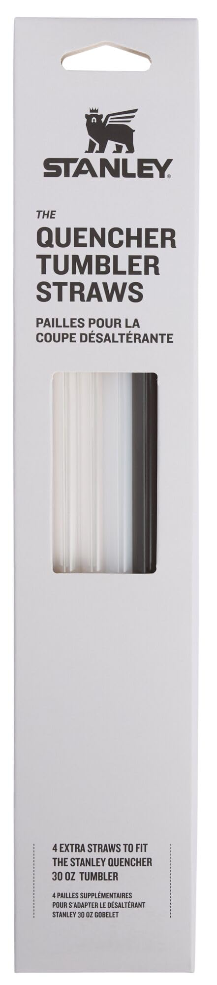 Stanley Quencher Tumbler Straws for 30 oz | Reusable Replacement Straws for Tumbler with Handle | Stainless Steel Drinking Cup Accessory | BPA-Free | Core Multi Pack by Stanley - Used condition - CA$13.60