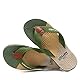 CELANDA Flip-On Zehentrenner Herren Flip Flops Badelatschen Strandschuhe Duschlatschen Freizeit Zehenstegpantolette Beach Sandalen,A Grün Gr.43