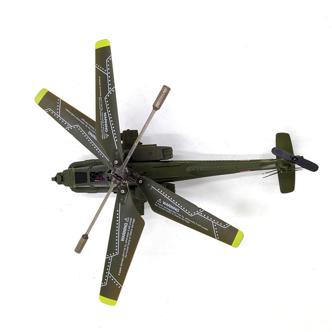 S109H Apache RC Helikopter, 2,4 G RC 3CH model samolotu ze stabilizatorem żyroskopowym, lądowanie jednym przyciskiem, samolot RC do użytku wewnątrz i na zewnątrz, dla początkujących, prezent dla