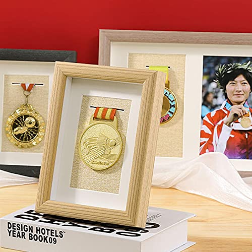 LYR Marathon Medaille Display Doos, Sport Medaille, Desktop Certificaat Medaille, Medaille opbergdoos, kan aan de muur hangen - Image 3