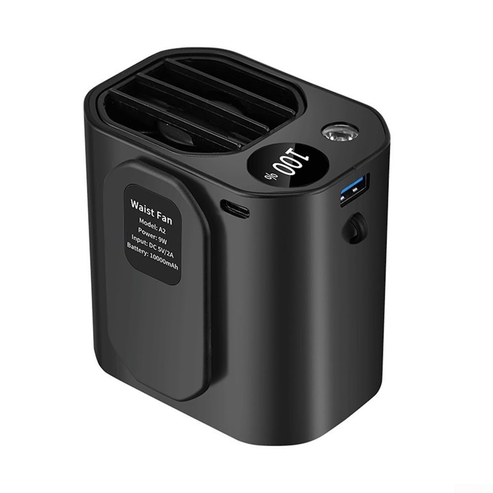 Ventilateur de cou réglable pour soulager la chaleur au travail et dehors