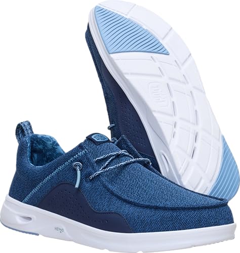 Image of HEYDUDE Men's Wally Hey2O Mesh Slip On Shoes | Lightweight Comfort for Beach Days, Travel and Everyday Wear