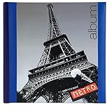 Para fotos de 15,24 x 10,16 cm, páginas de plástico transparente, tamaño total aproximado de 22,86 cm y otras ciudades disponibles.