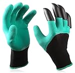 Garden Claw Gloves | Heavy Duty ABS Fingertip Claws for Easy Digging, Planting, Raking & Weeding | Reusable, Washable Protective Gardening Gloves for Men & Women(GTK)