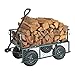 Sandusky Lee CW3418 Muscle Carts Steel Utility Garden Wagon, 400 lb. Load Capacity, 21-3/4