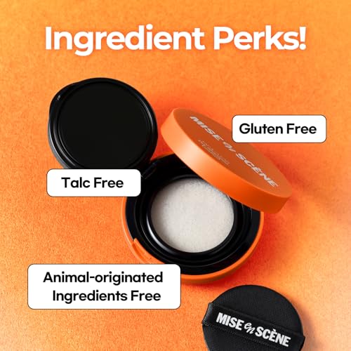 Image of Mise En Scene Tap and Clear - Korean Dry Shampoo Cushion for women | no white cast, no residue | for all hair types & colors | wet powder with puff | non aerosol, non toxic | absorbs oil Travel Size