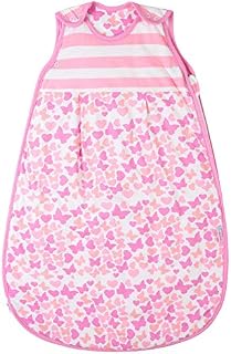 Snoozebag Toddler Sleeping Bag 2.5 tog - Butterflies & Hearts (3-6 Years)