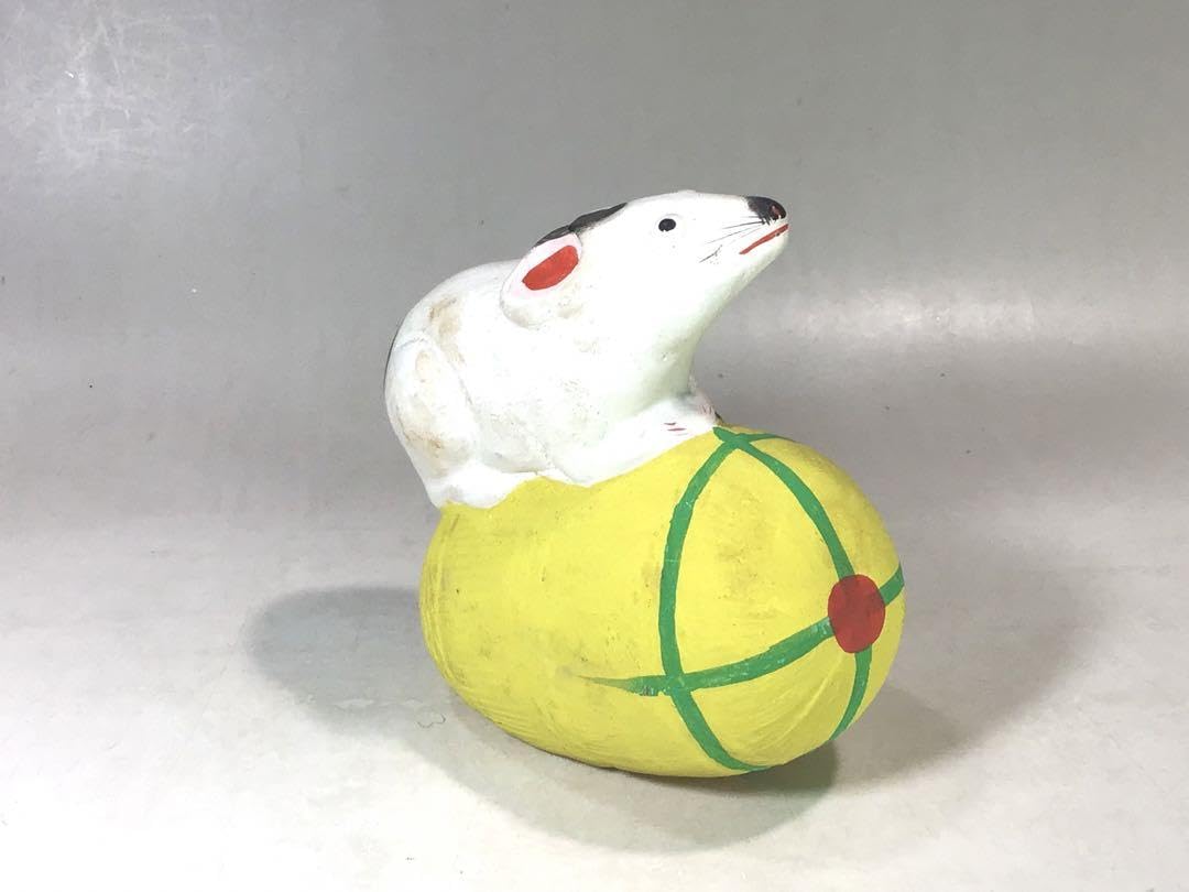 縁起物】俵ねずみ