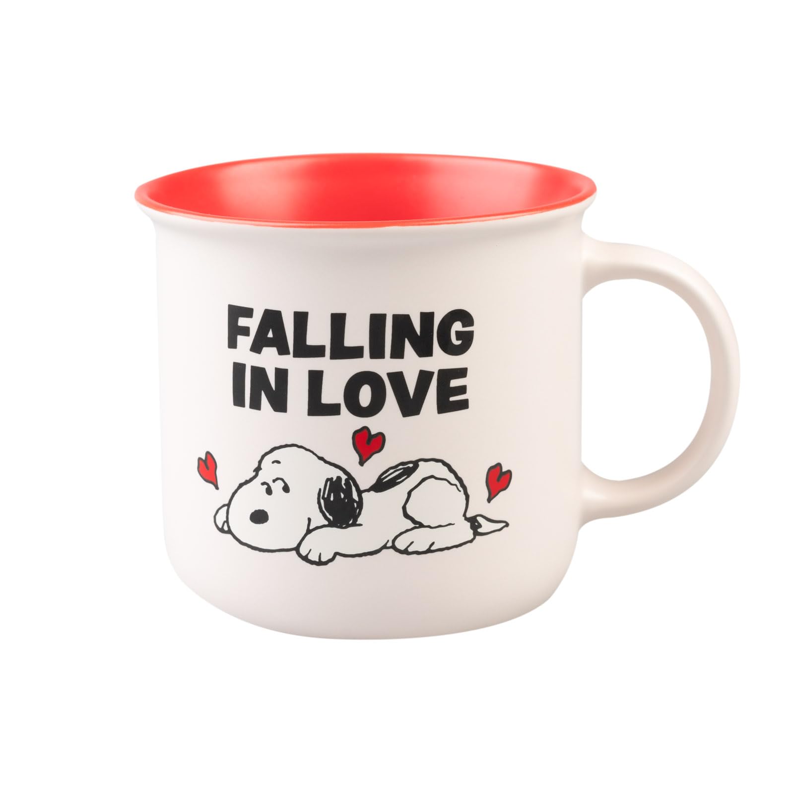 Grupo Erik Ceramic Mug - Snoopy Gifts for Dog Lovers | 12.3 oz - 350 ml Coffee Mug Tea, Cool Mugs and Cups | I Love You Gifts Under 15 Pounds
