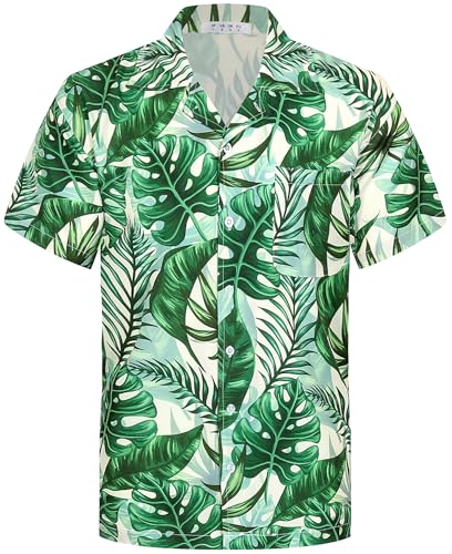 APTRO Men's Hawaiian Shirt