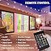 ASTRAEA Smart Curtain Lights 400 LED Curtain Light with APP & Remote,Music Sync,Timer,Indoor Outdoor 6.6Ftx6.6Ft DIY String Fairy Light for Christmas,Halloween,4th of July,Bedroom Wall Backdrop Yard