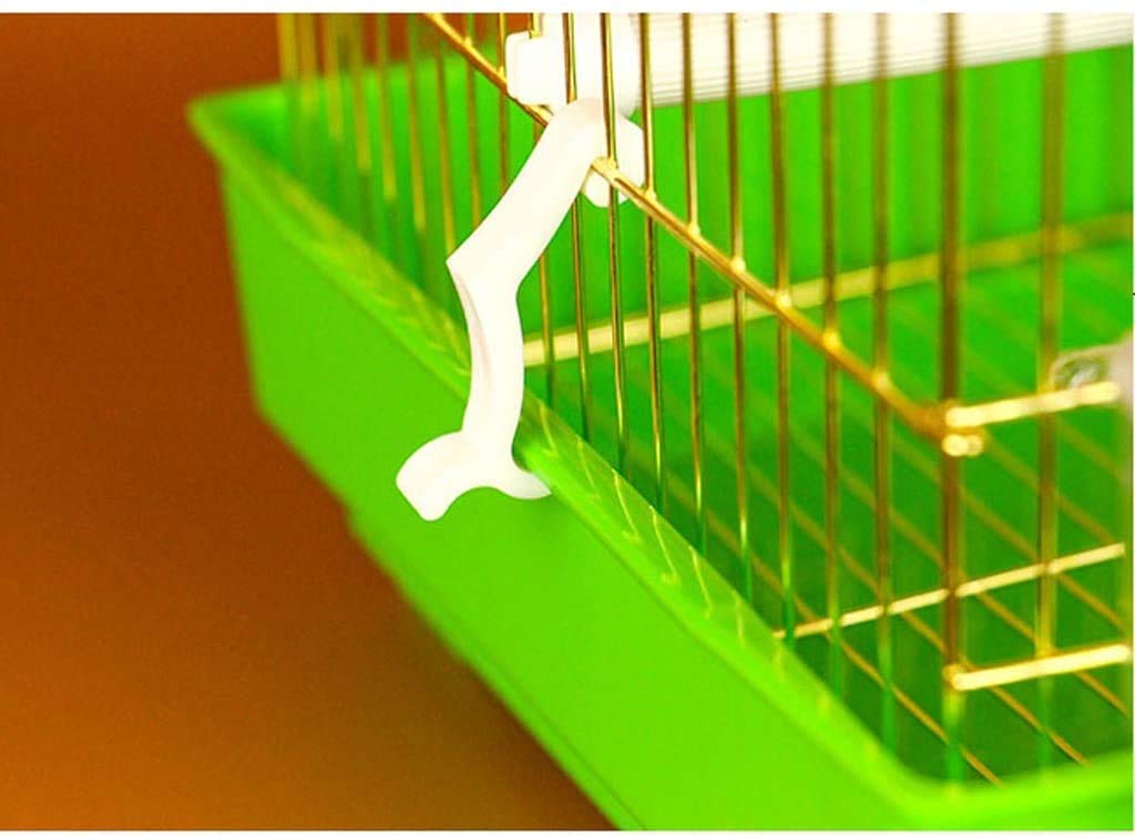 Gabbia per uccelli da viaggio, gabbia per pappagalli, regalo per gli amanti degli uccelli, piccola gabbia per uccelli per parrocchetti, fringuelli, inseparabili, gabbia da viaggio portatile per uccel