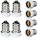 Produktbild ZDCDJ 8pcs E14 adapter E14 auf E12 Lampensockel Adapter Konverter,E14 auf E12 Lampensockeladapter für Glühlampen,LED,Halogen Energiespar Lampen