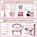 PKHOUHYI Sentro Knitting Machine, 48 Needles Knitting Machine with Row Counter Automatic Circular Weaving Spinning Knitting Loom Machine Kit for Adults & Beginners for Scarves,Sweater,Hat