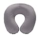 1 almohada de viaje en forma de U para coche, aire y vuelo, almohadas hinchables, apoyo del cuello, reposacabezas suave, cojín de lactancia Useful Processed