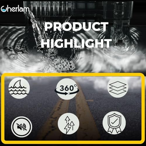 Image of Cherlam 6 Watts Ultra Quiet Premium Hang On Back Filter, Suitable For 2.5 Feet Tank For Planted Aquarium Fish Tank With Surface Skimmer By Petzlifeworld