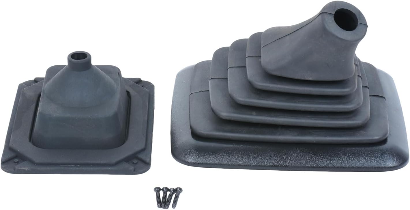 Outer Diesel Shifter Lever Shift Boot Cover Compatible with 1989-1997 Ford F-250 F-350 1990-1997 Ford Super Duty W/ZF Manual Transmission Gear Change Boot F5TZ-7277-A F5TZ7277A