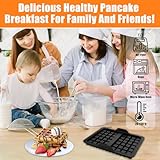 Waffle Baking Tray Mold,Air Fryer Baking Pan,Silicone Waffle Baking Tray, 2pcs 8.27x5.71x1.08inch Compatible With AF400EU, AF451EU And Sl400EU Home Kitchen Accessories - Image 2