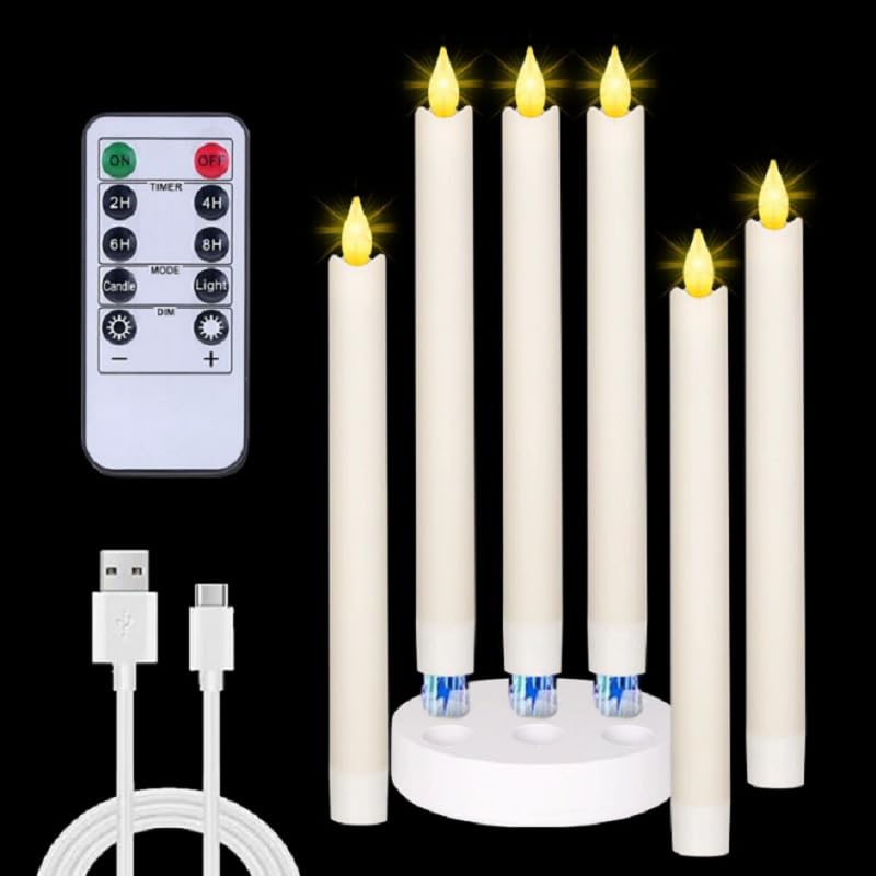 Velas LED parpadeantes AVEKI para crear ambientes románticos en bodas