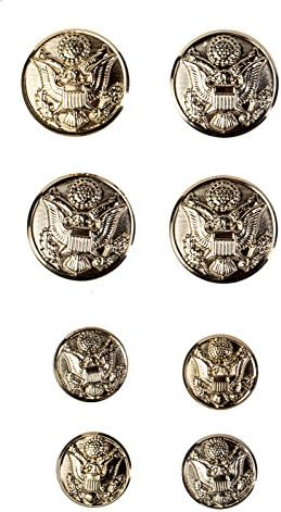 Army Male Officer Button Set