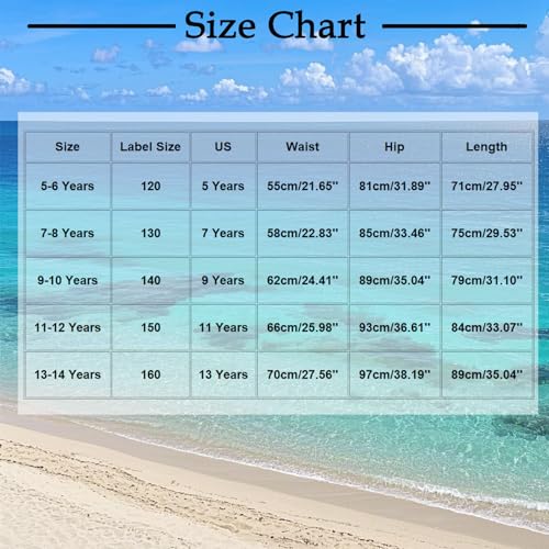 Girls Wide Leg Pants Kids Casual Flowy Elastic Waist Palazzo Pants Drawstring Loose Summer Trousers with Pockets3