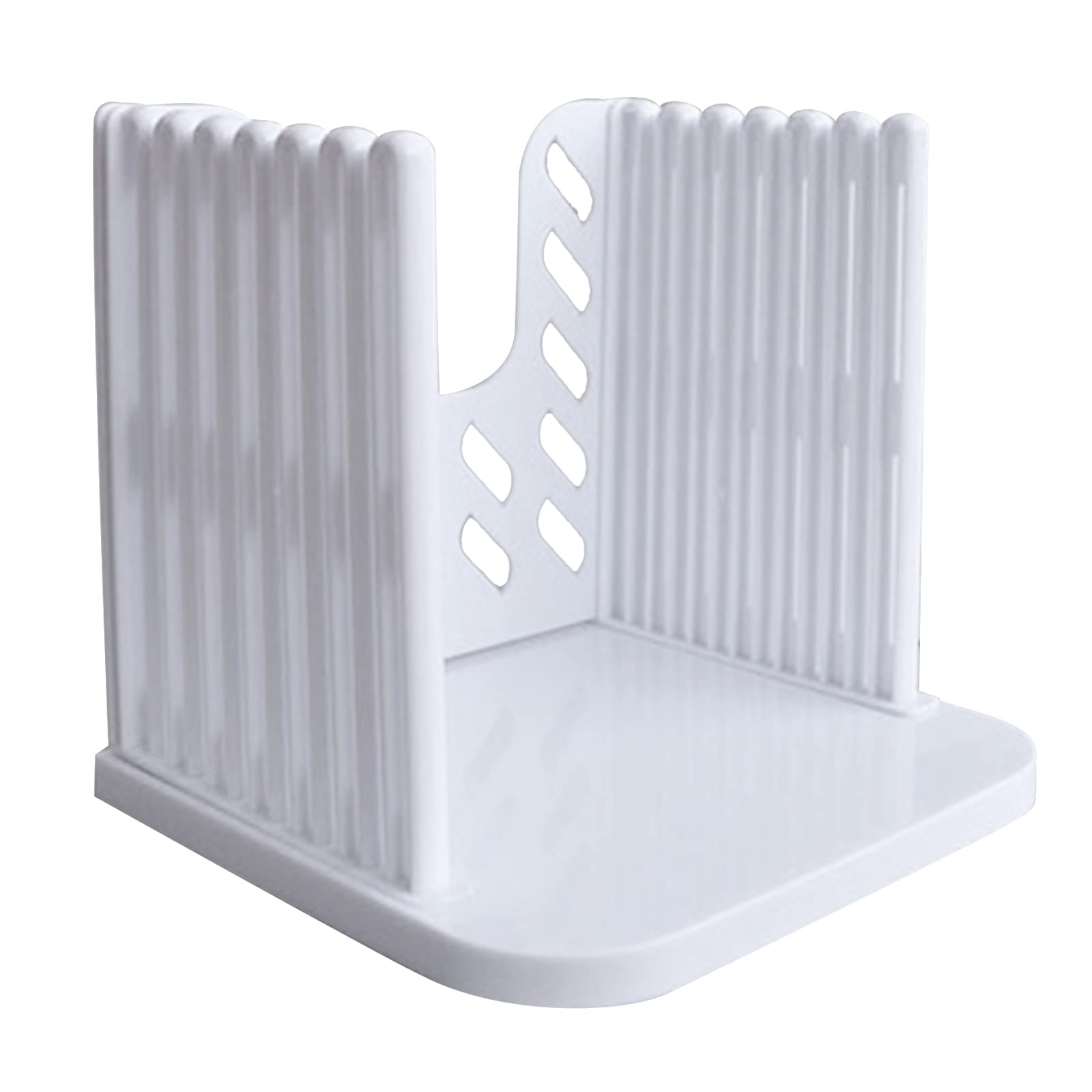XFUYI Adjustable Toast Slicer Toast Cutting Guide for Homemade Bread Plastic Bread Slicer Loaf for Slicing Bread Foldable Plastic