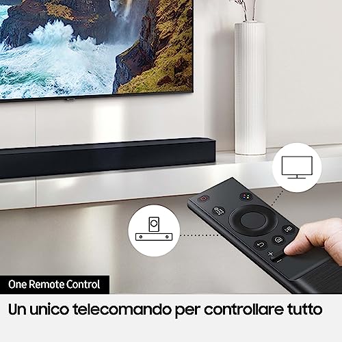 Samsung Barre de Son HW-C430/ZF Série C, 3 Haut-parleurs, Caisson de Basses Inclus, Audio 2.1 Canaux, Adaptive Sound Lite, Black 2023